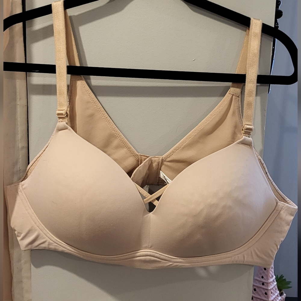 Womens Wire-Free Push-Up Bra
